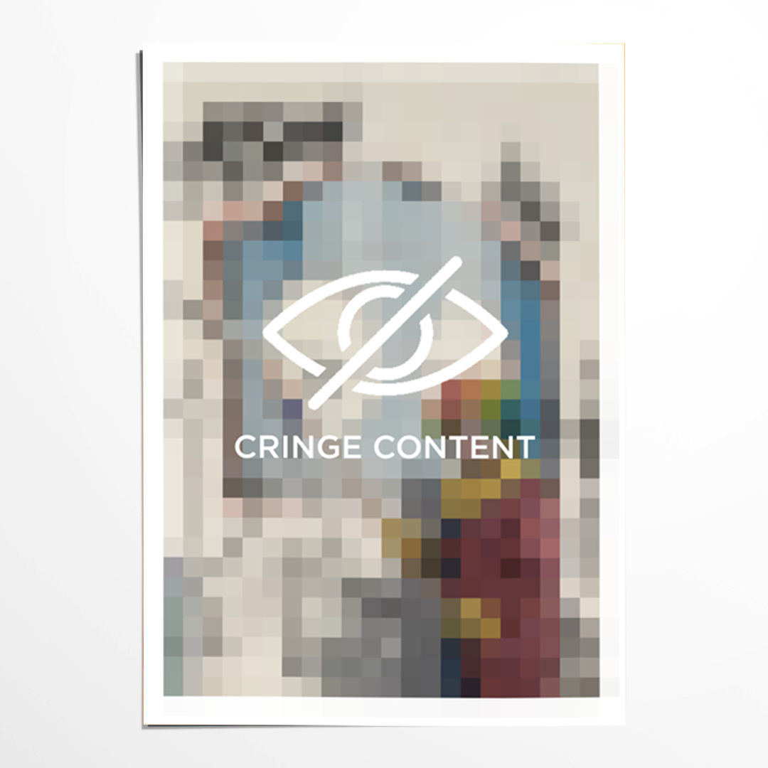 Clown "Influenصer" Print, Signed Open Edition.