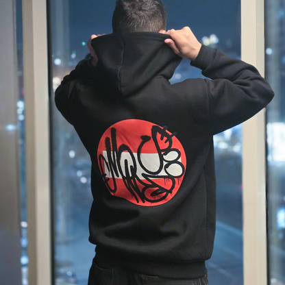 Road Sign zip-up hoodie