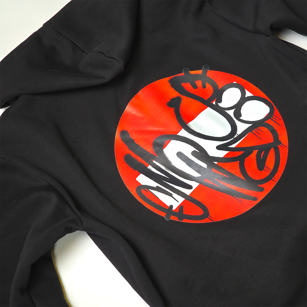 Road Sign zip-up hoodie