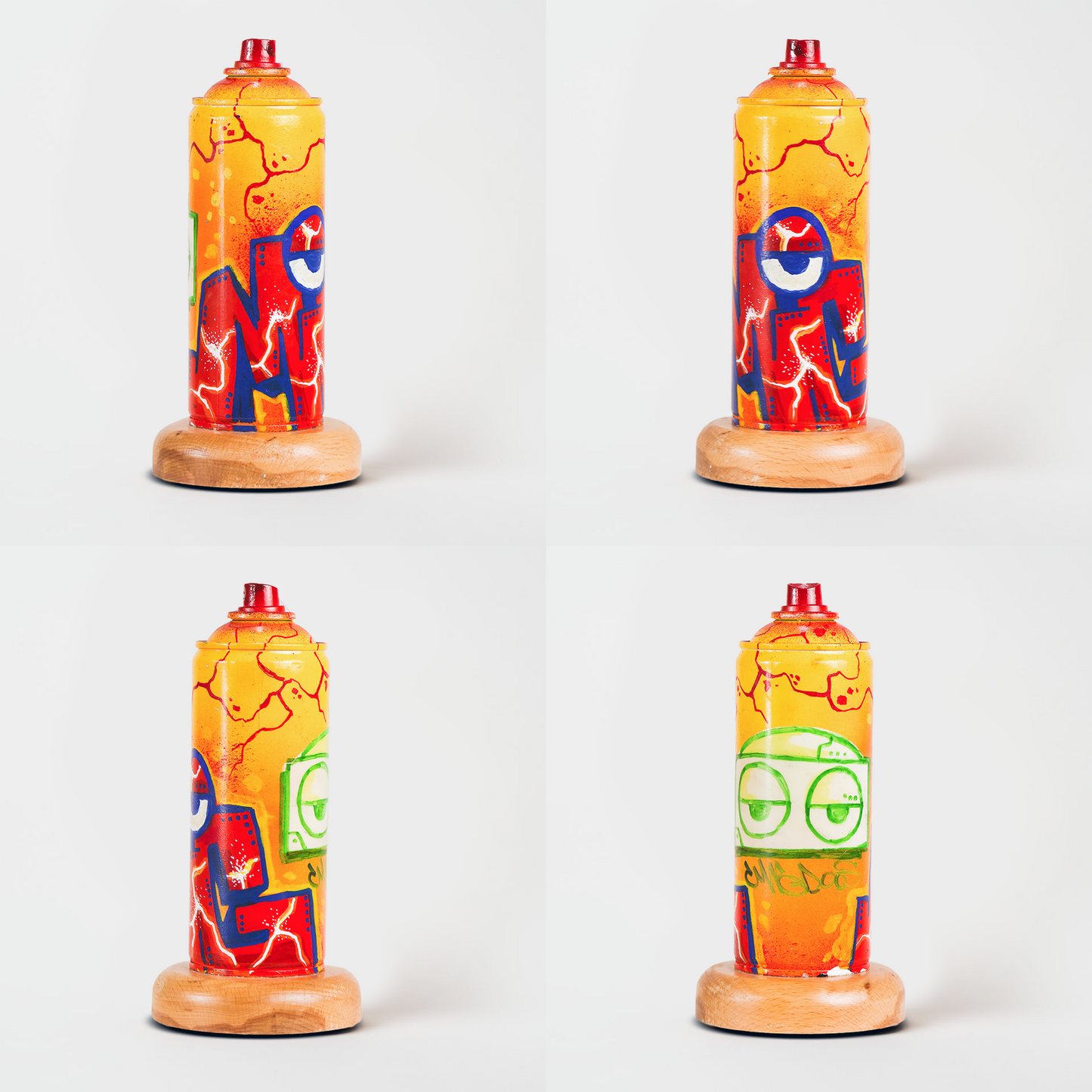 Painted Spraycan - Studio Piece