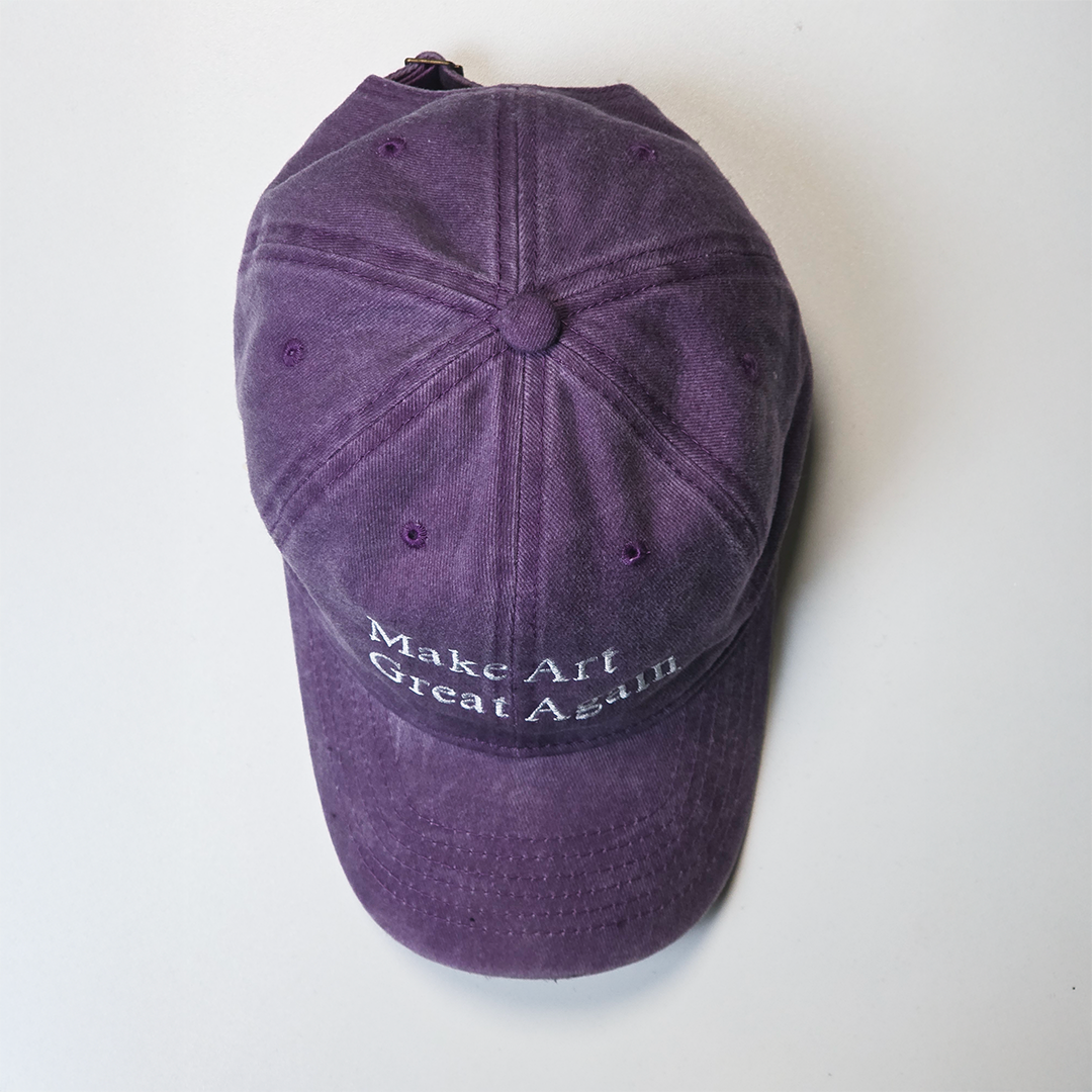 MAGA purple hat