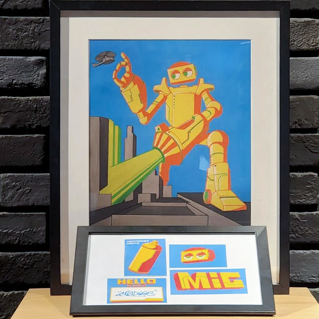 BluePrint digital print limited to 10 copies