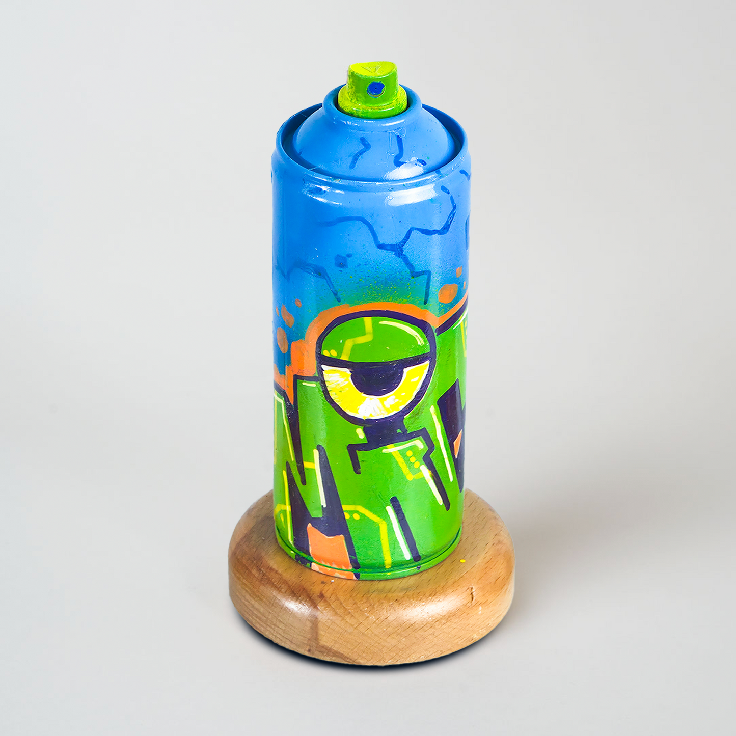 Painted Spraycan - commissioned