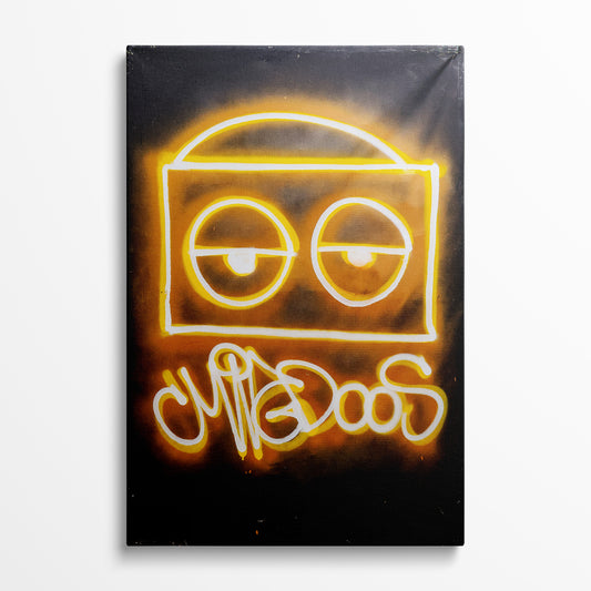 Elections Canvas - Neon Orange