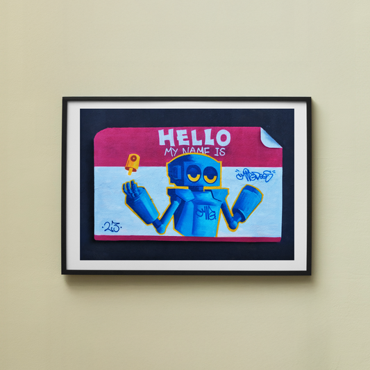 BluePrint digital print limited to 10 copies.