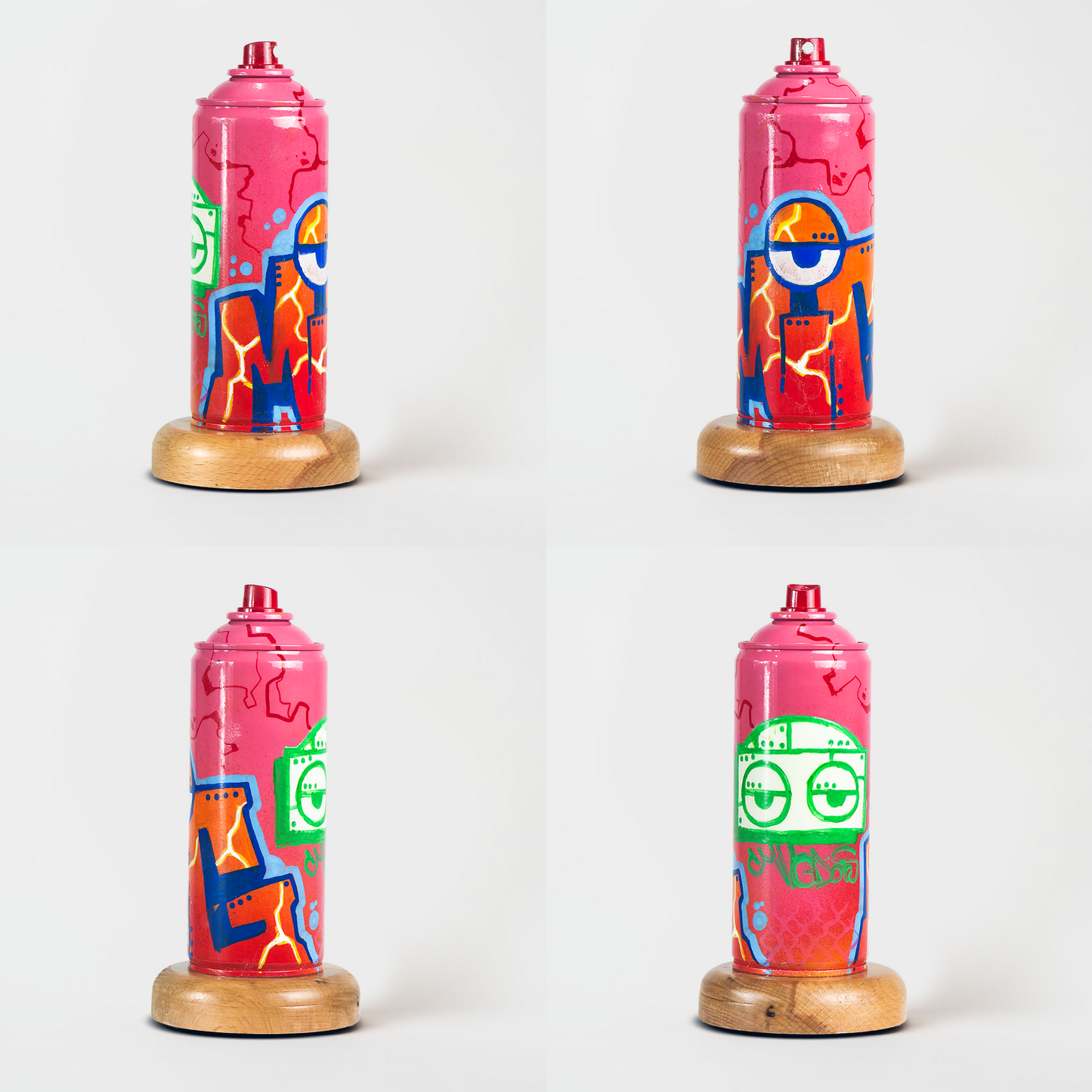 Painted Spraycan - commissioned